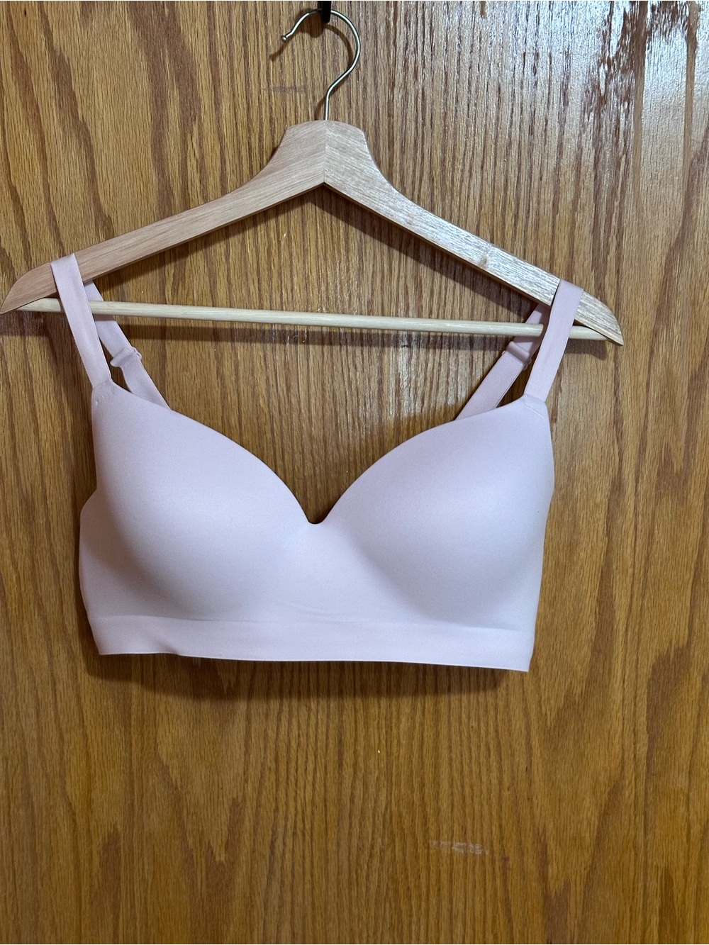 Soma Light Pink Embliss Wireless Smooth Molding Bra sz 38C